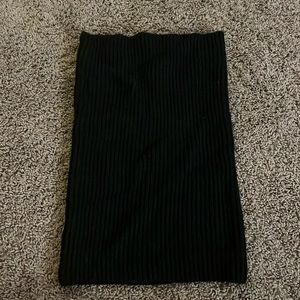 Black Infinity Scarf